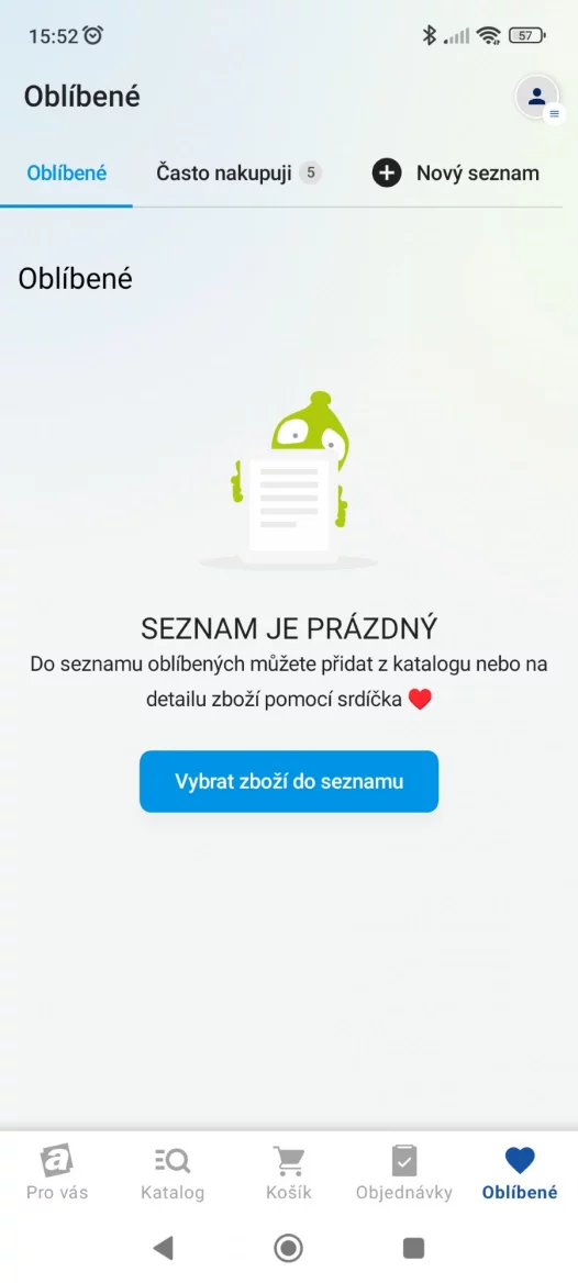 Ukázka aplikací vybraných e-shopů