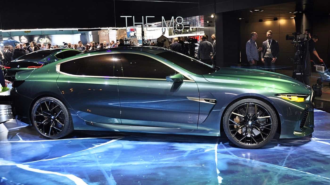 Ženeva 2018: BMW M8 Gran Coupé jde proti Mercedesu S Coupé a Bentley