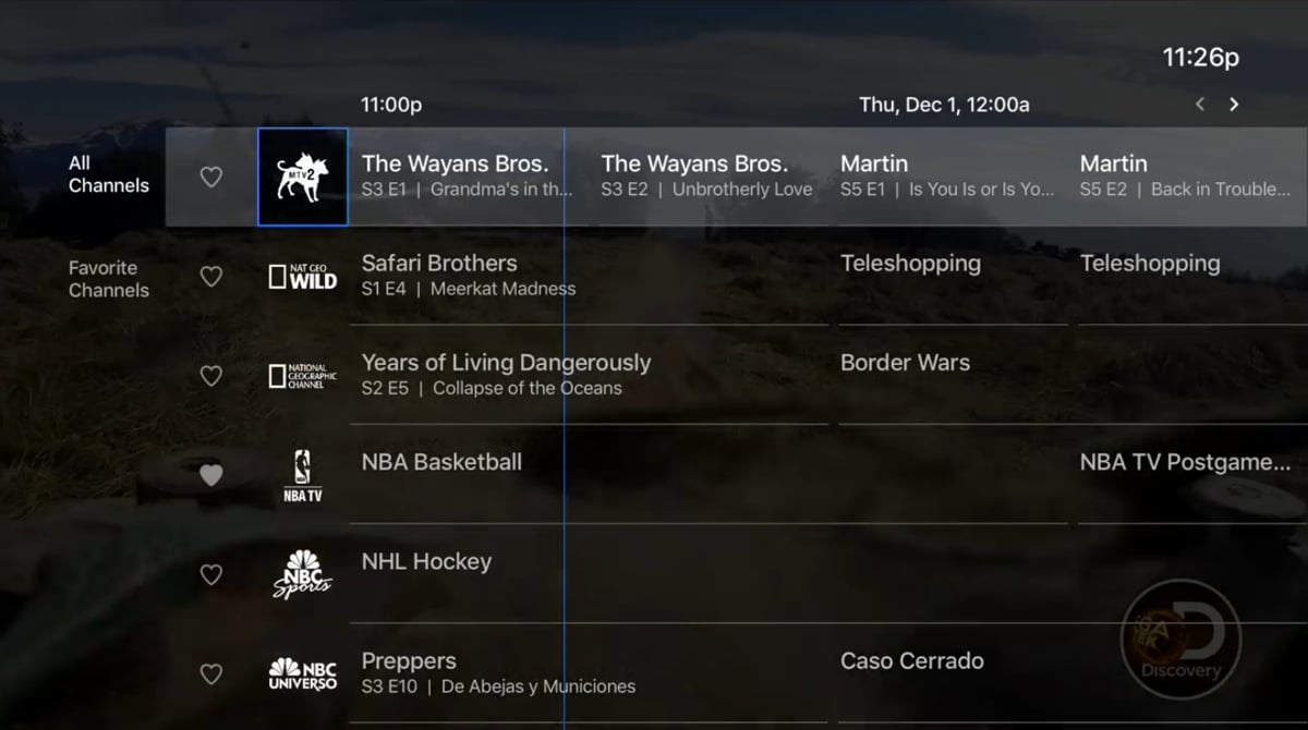 DirecTV - Volby Guide a Search
