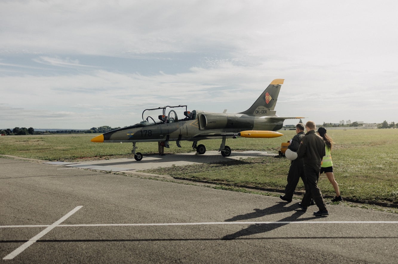 Redaktor Euro.cz se svezl letounem L-39 Albatros