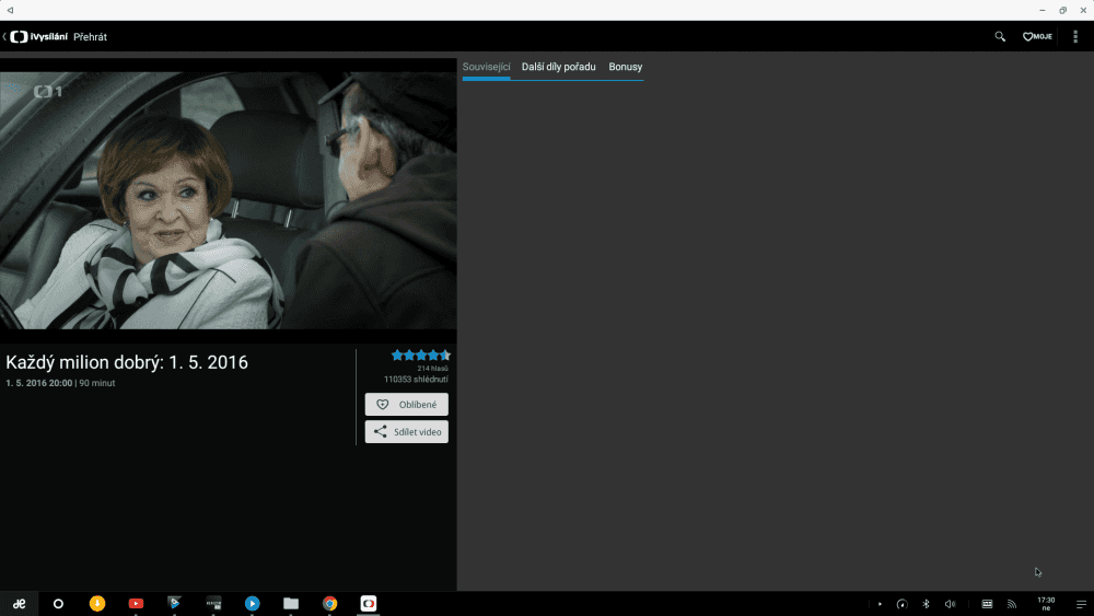 Remix Mini - aplikace IPTV a VoD