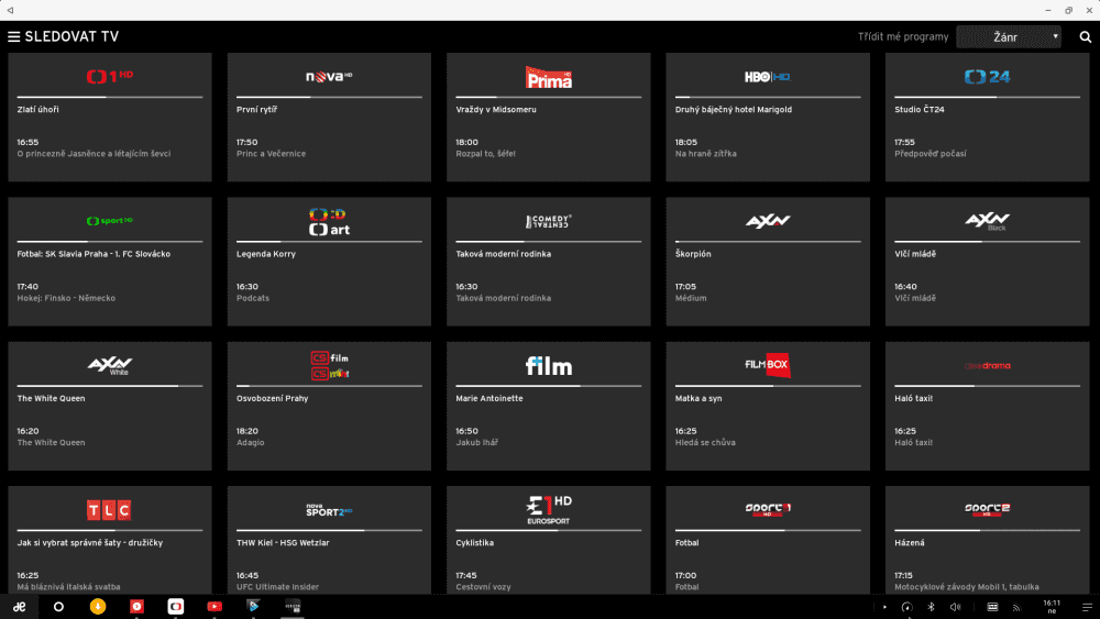 Remix Mini - aplikace IPTV a VoD