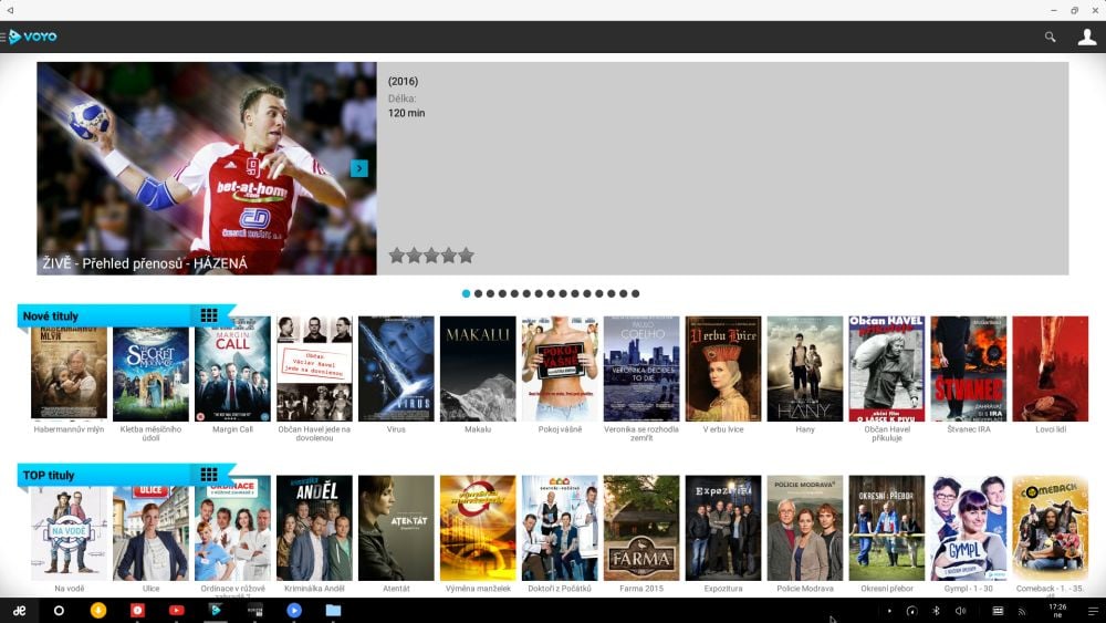 Remix Mini - aplikace IPTV a VoD