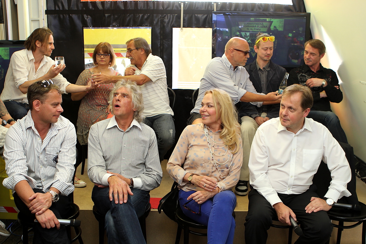 Seriál Sanitka 2 - tisková konference