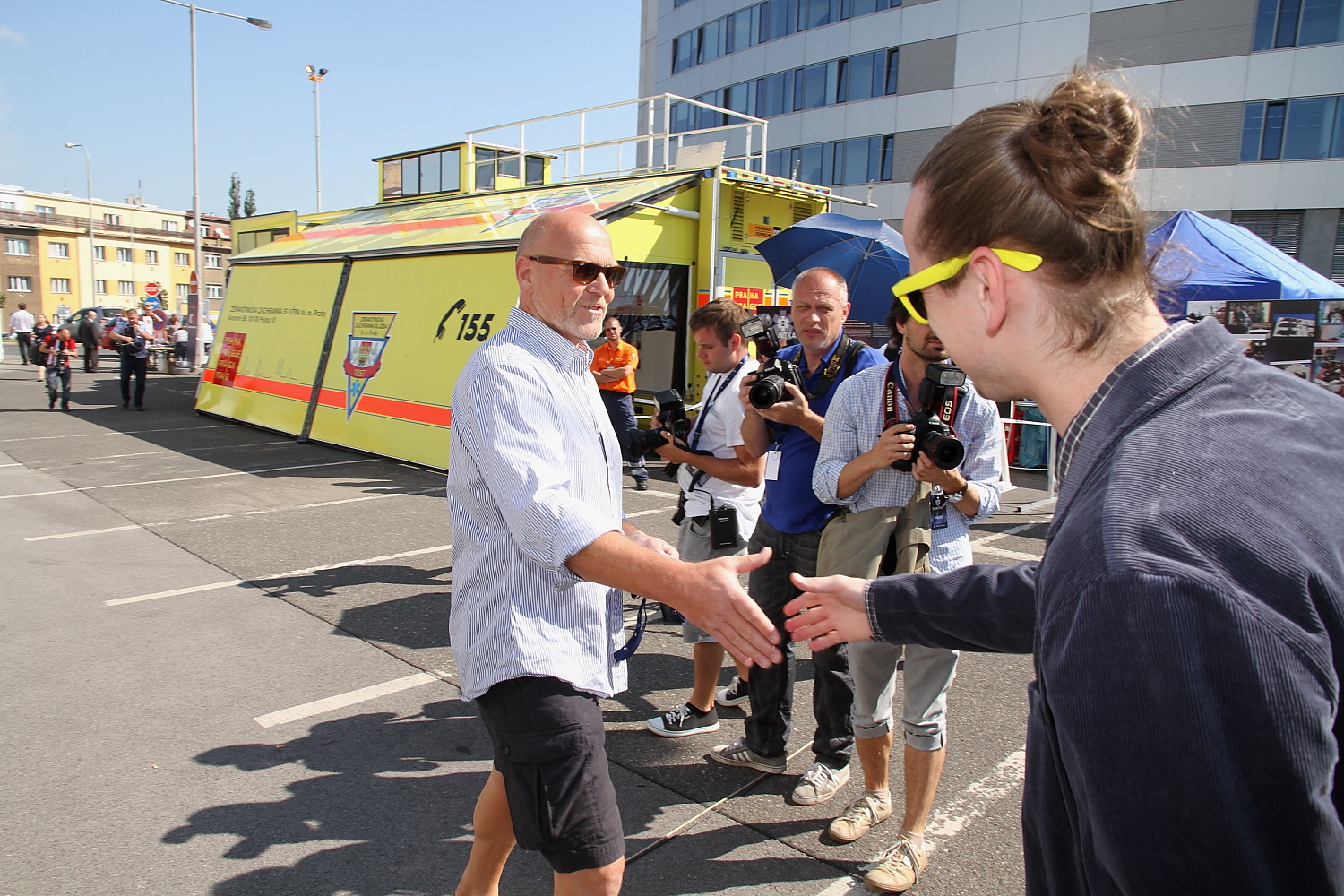 Seriál Sanitka 2 - tisková konference