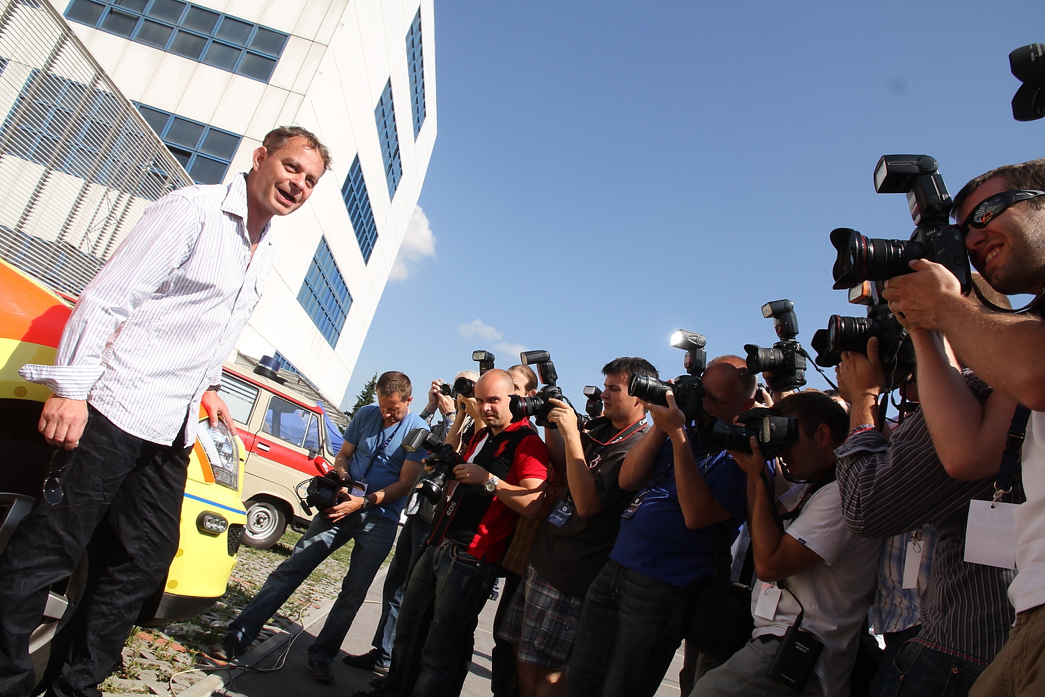 Seriál Sanitka 2 - tisková konference