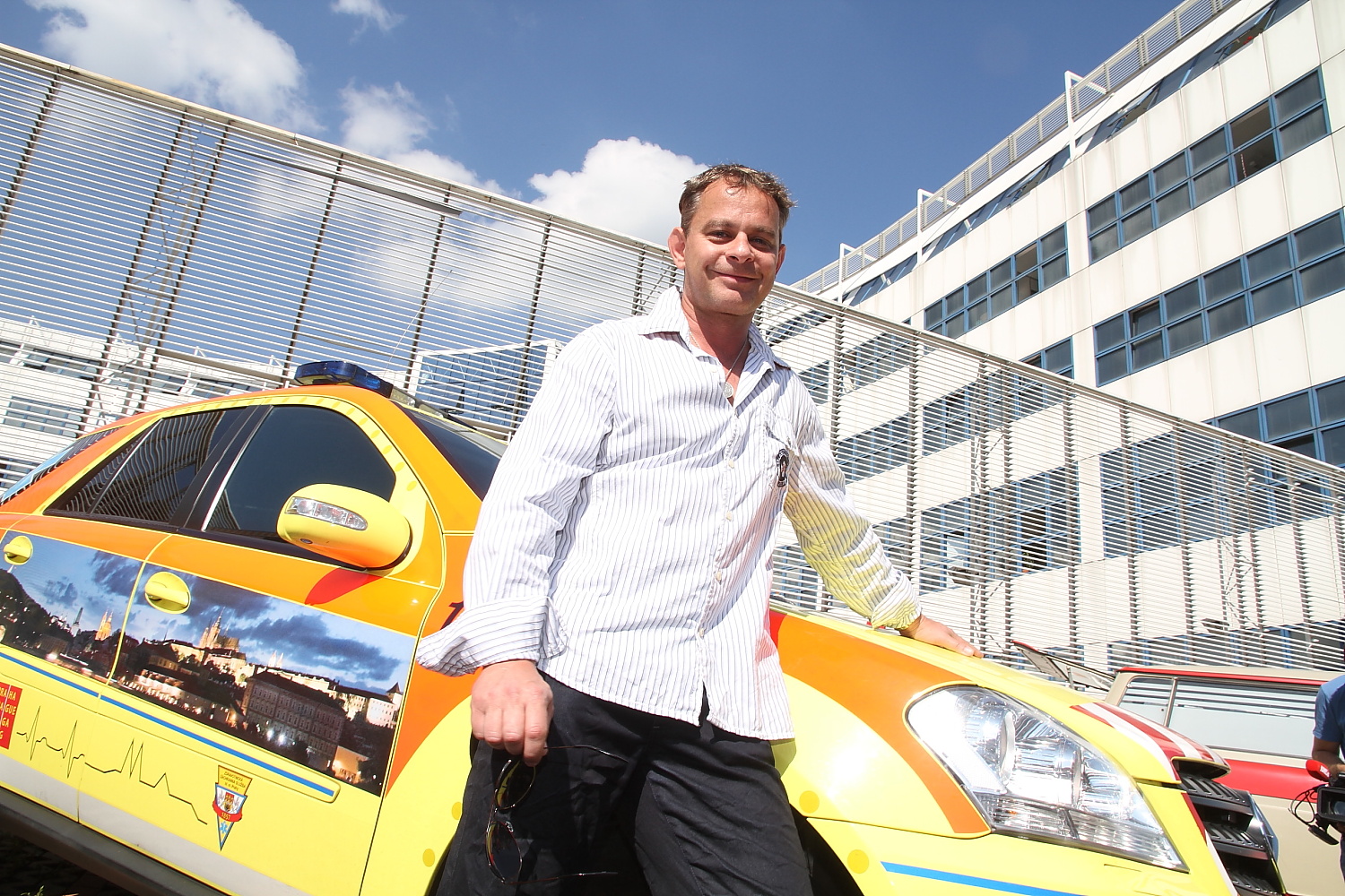 Seriál Sanitka 2 - tisková konference