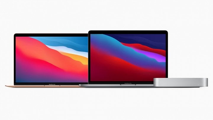 Apple MacBook Air Pro a Mac Mini 2020 s procesorem M1