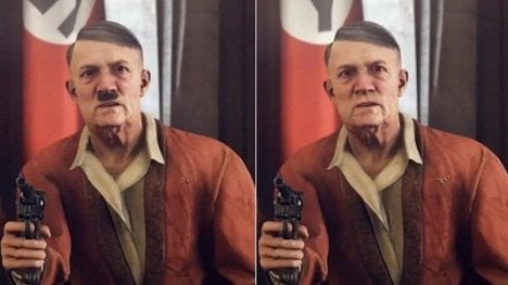 Náhledový obrázek - Emoce kolem nové hry Wolfenstein. Hitler bez knírku, i politické tažení proti „náckům“