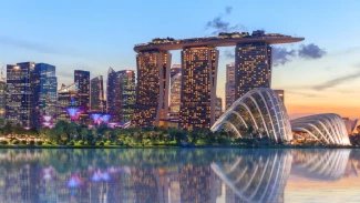 Marina Bay Sands v Singapuru