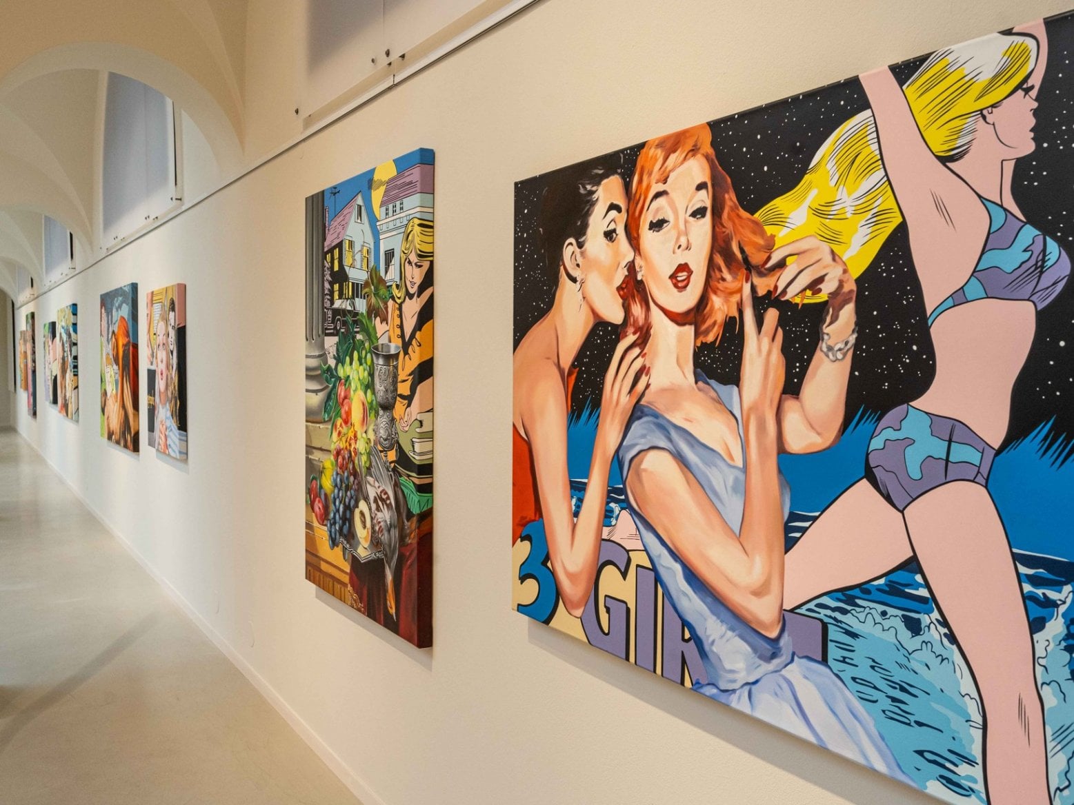 Foto z liberecké výstavy Pasty Onera The Gilded Age v roce 2023