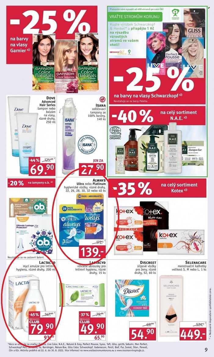 Letáky drogerie Rossmann