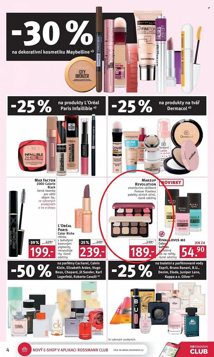Letáky drogerie Rossmann