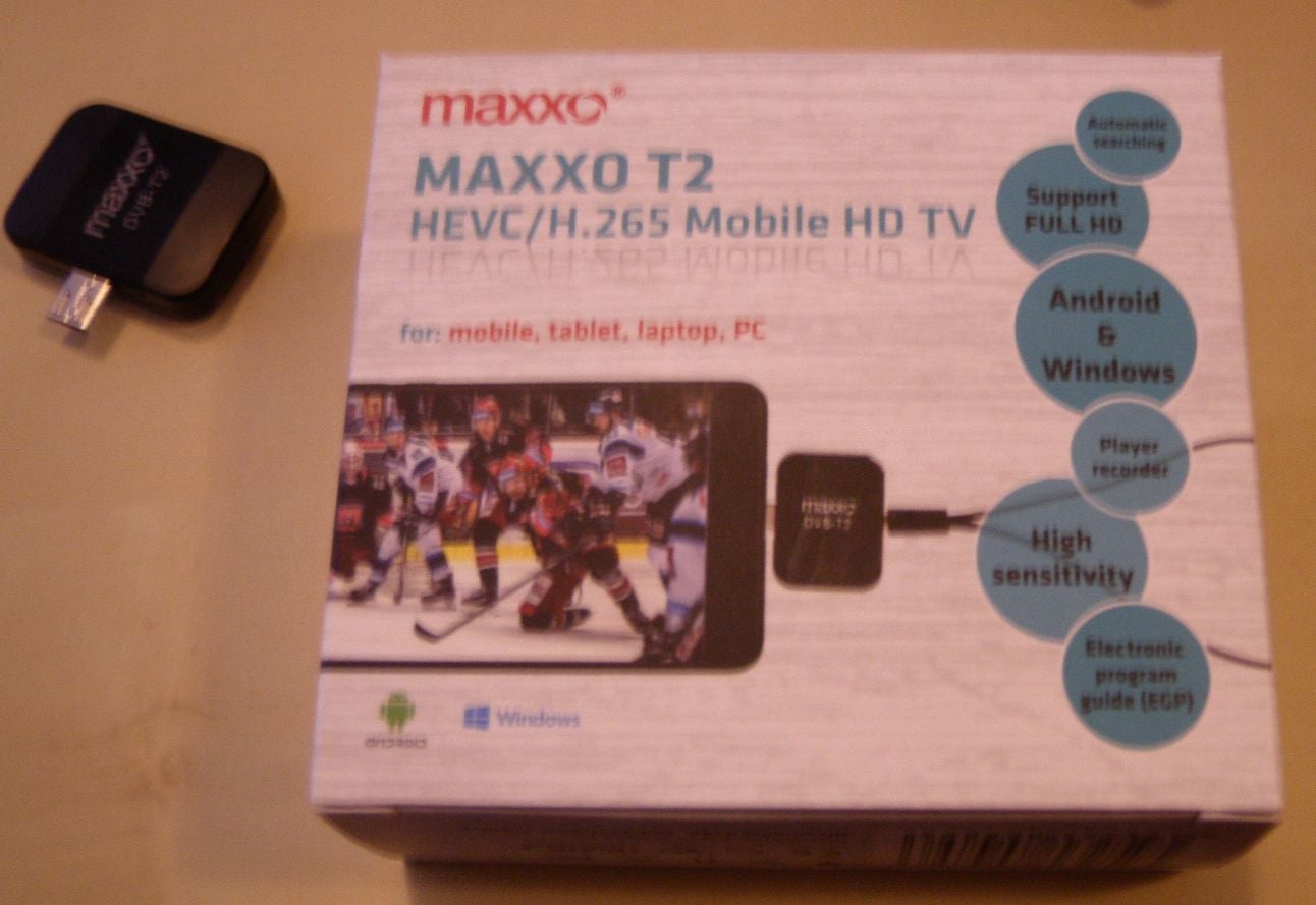 Maxxo T2 mobile - obsah balení