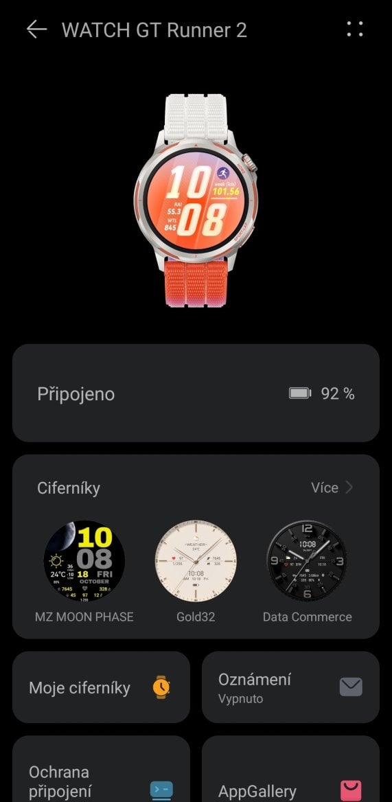 Recenze hodinek Huawei Watch GT Runner 2