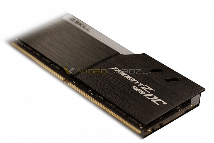 Modul G.Skill Trident Z RGB DC neboli Double-capacity (Zdroj: VideoCardz)