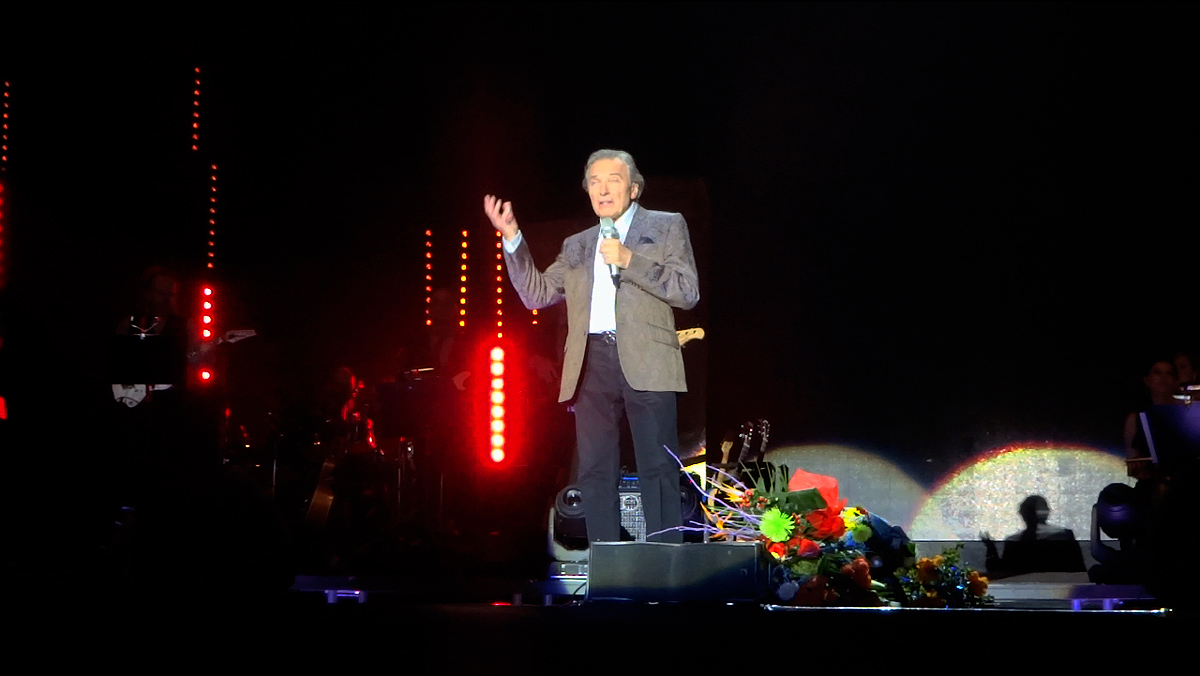 Koncert Karla Gotta, O2 aréna, sobota 6. prosince 2014