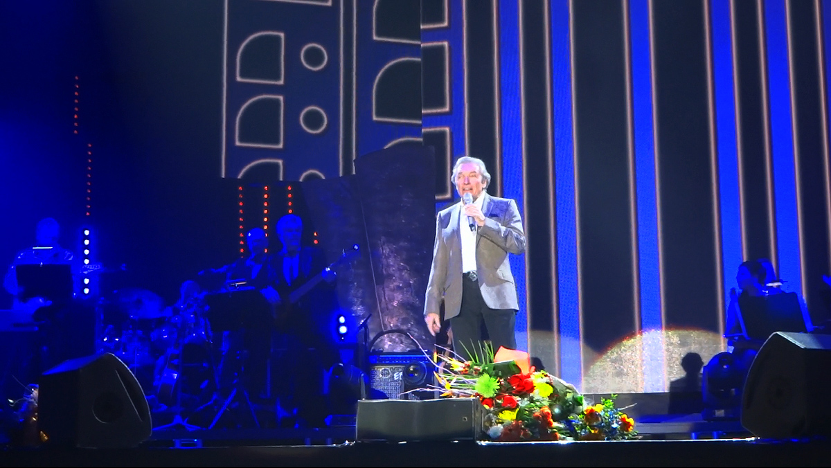 Koncert Karla Gotta, O2 aréna, sobota 6. prosince 2014