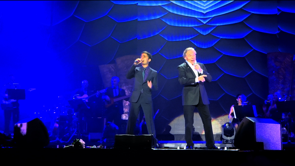 Koncert Karla Gotta, O2 aréna, sobota 6. prosince 2014