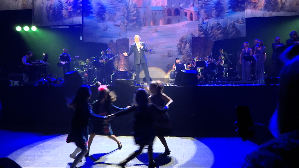 Koncert Karla Gotta, O2 aréna, sobota 6. prosince 2014