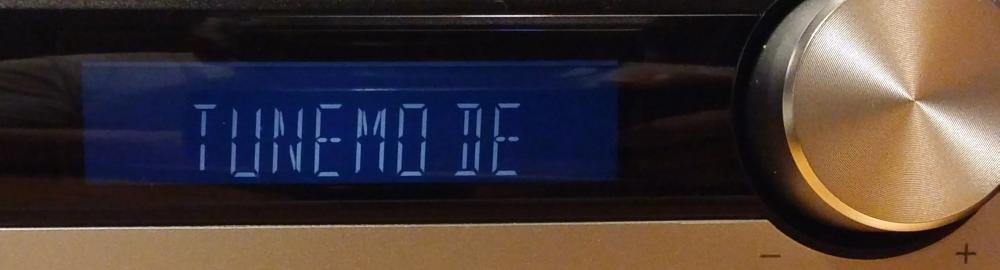 Panasonic SC-PM250BEGS - DAB info a Play Menu