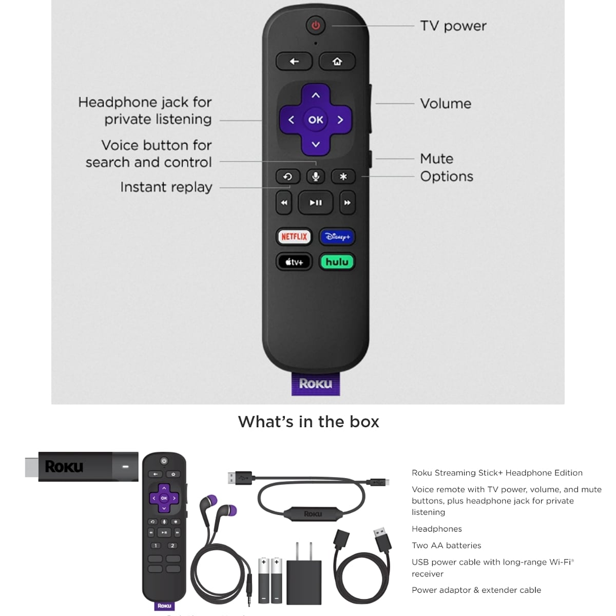 Roku Streaming Stick+