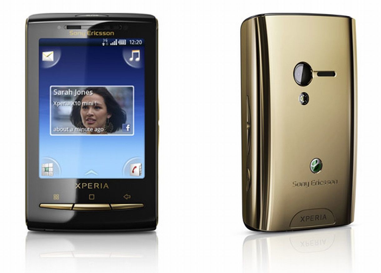 Sony Ericsson Xperia X10 Mini Gold