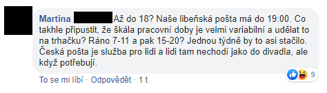 Česká pošta mění otevírací dobu. Co na to lidé?