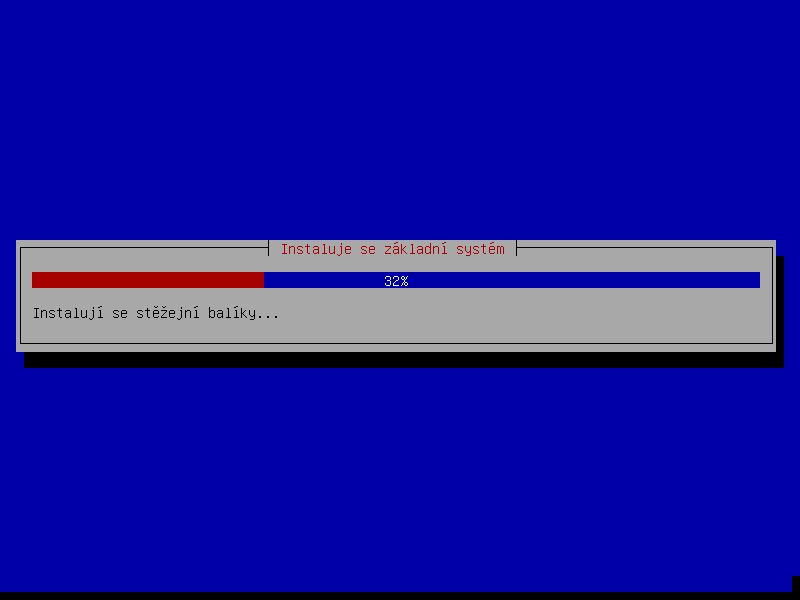 Debian 7.0 Wheezy textová instalace