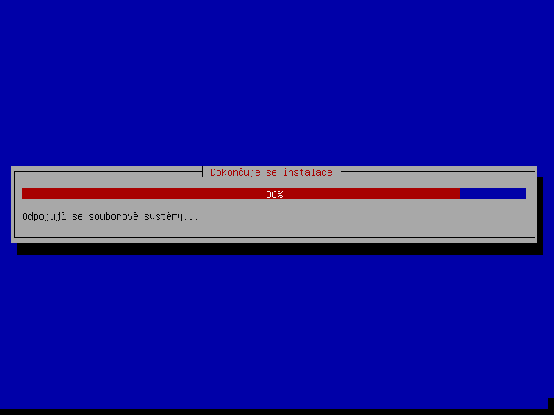 Debian 7.0 Wheezy textová instalace