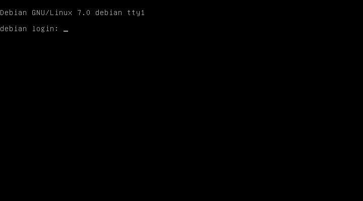 Debian 7.0 Wheezy textová instalace