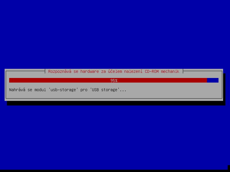 Debian 7.0 Wheezy textová instalace
