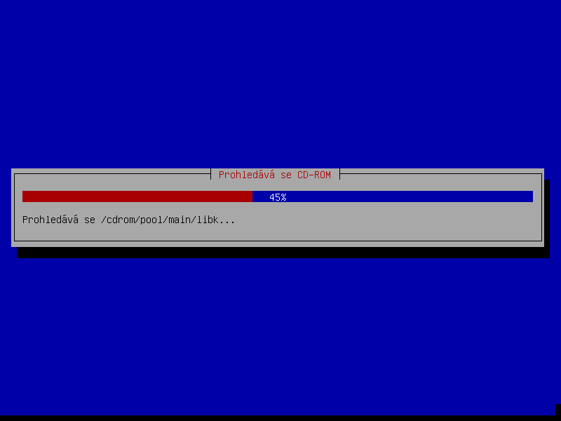 Debian 7.0 Wheezy textová instalace