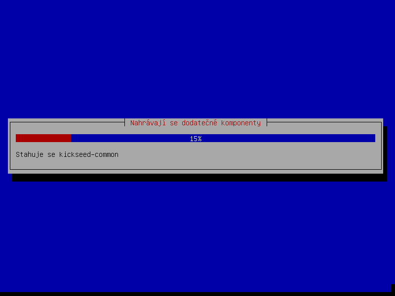 Debian 7.0 Wheezy textová instalace
