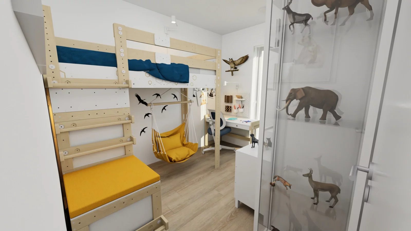 Dětské prolézačky a stavebnicový nábytek od firmy Antonie Emma