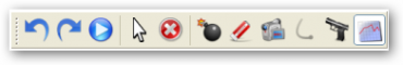 Nástrojová lišta General Toolbar.