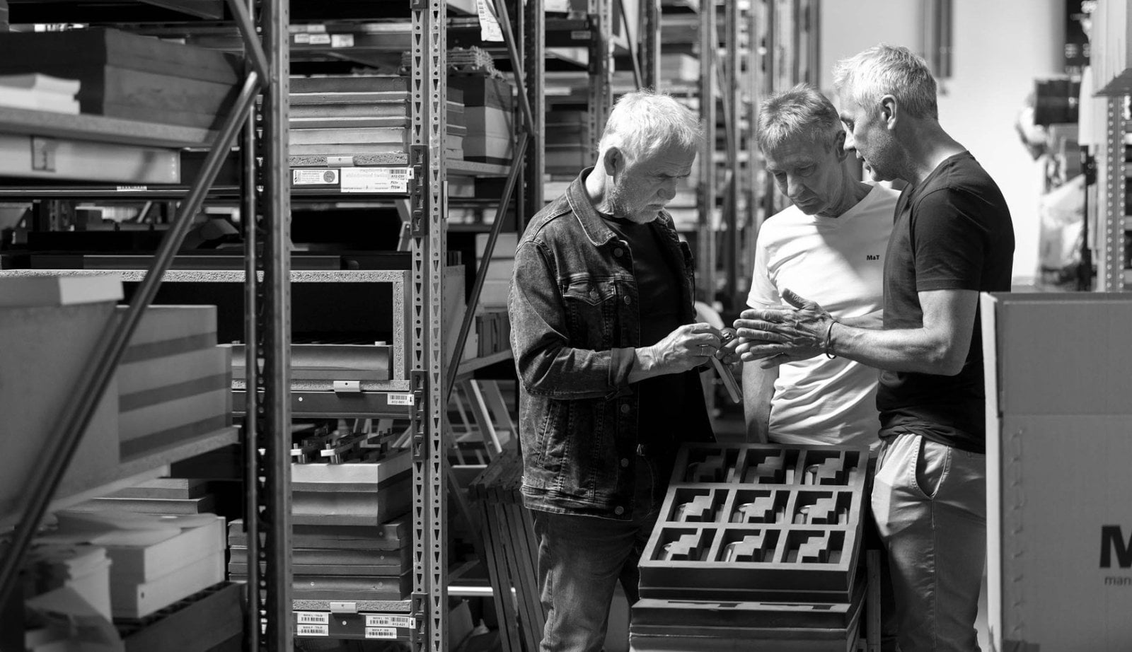 Jiří Pelcl (vlevo) a jeho PROFILE Collection pro M&T