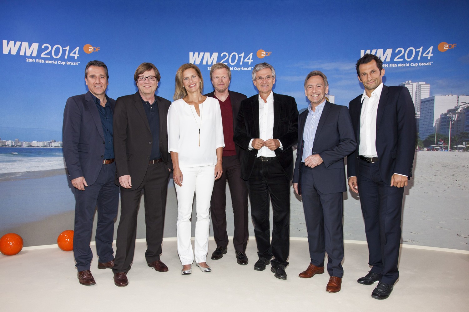 Moderátoři a komentátoři fotbalového MS 2014 na ZDF
