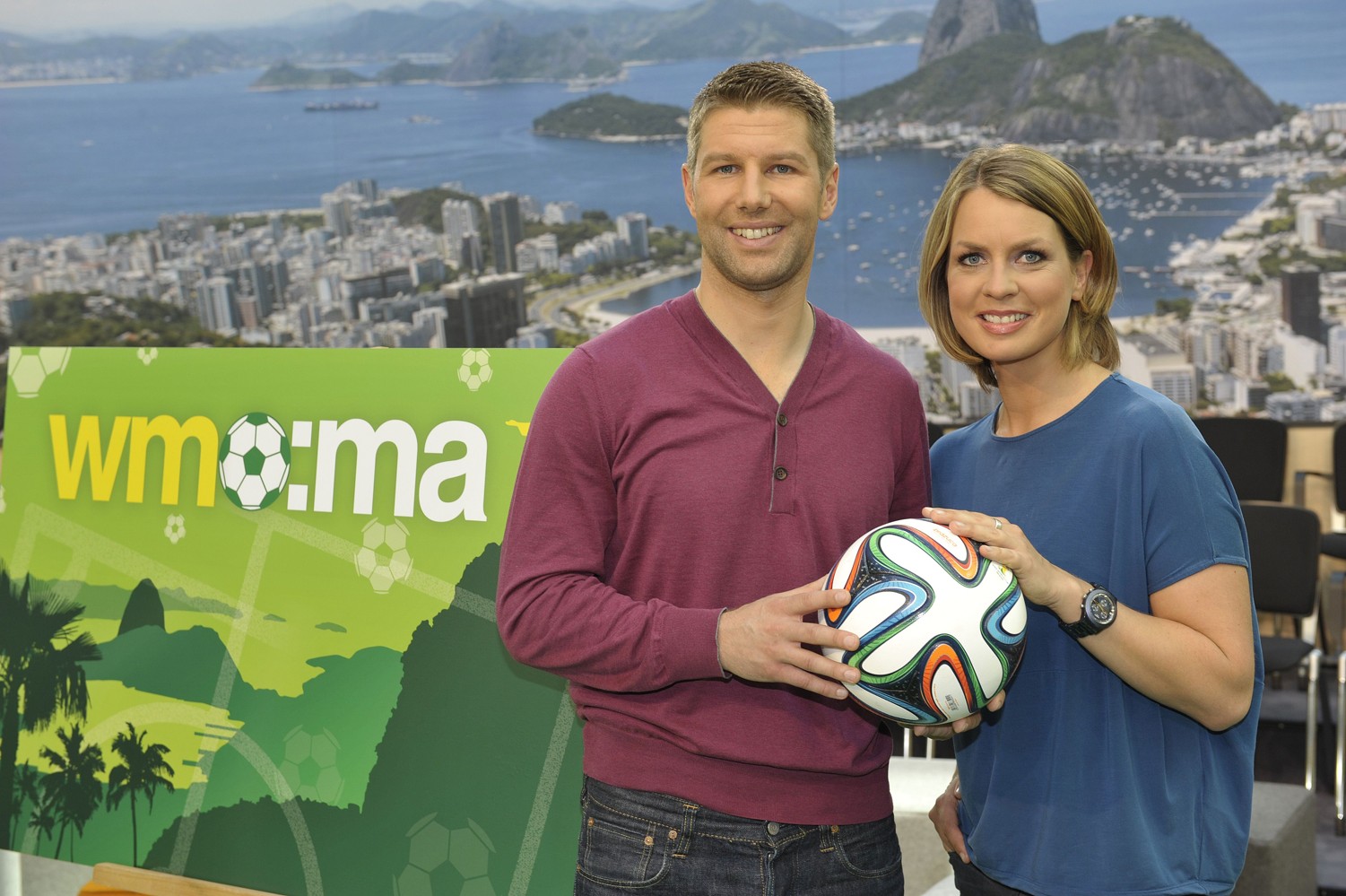 Moderátoři a komentátoři fotbalového MS 2014 na ZDF