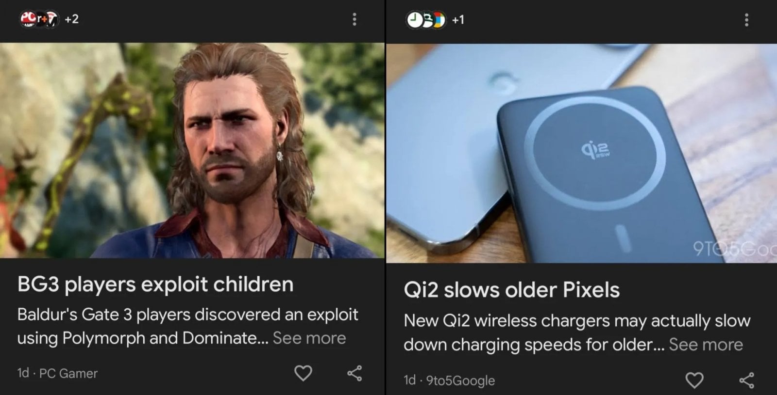 Screenshot Google Discover