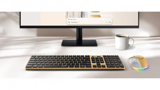 Klávesnice Genius SlimStar 7250BT a myš Ergo 9000S Pro