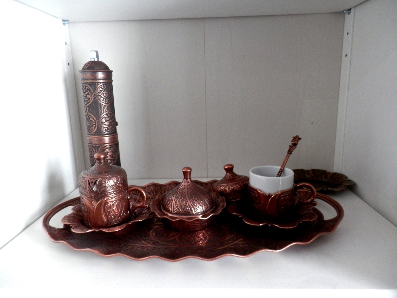 Mosazné tepané zboží z Turecka - sada