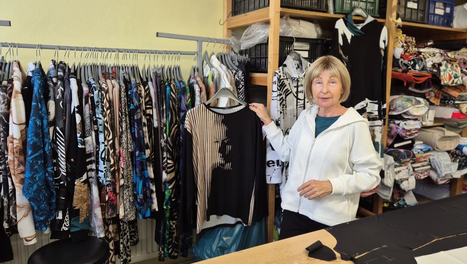 Zakladatelka značky Draps Drahomíra Pisková