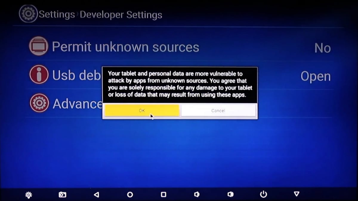 Vlastní UI Rockchip – 3. řada
