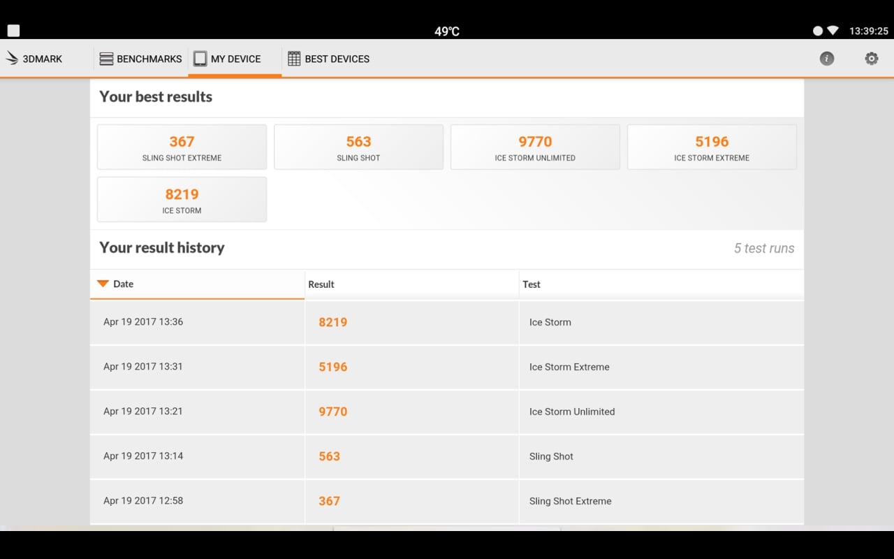 3D Mark (více testů)