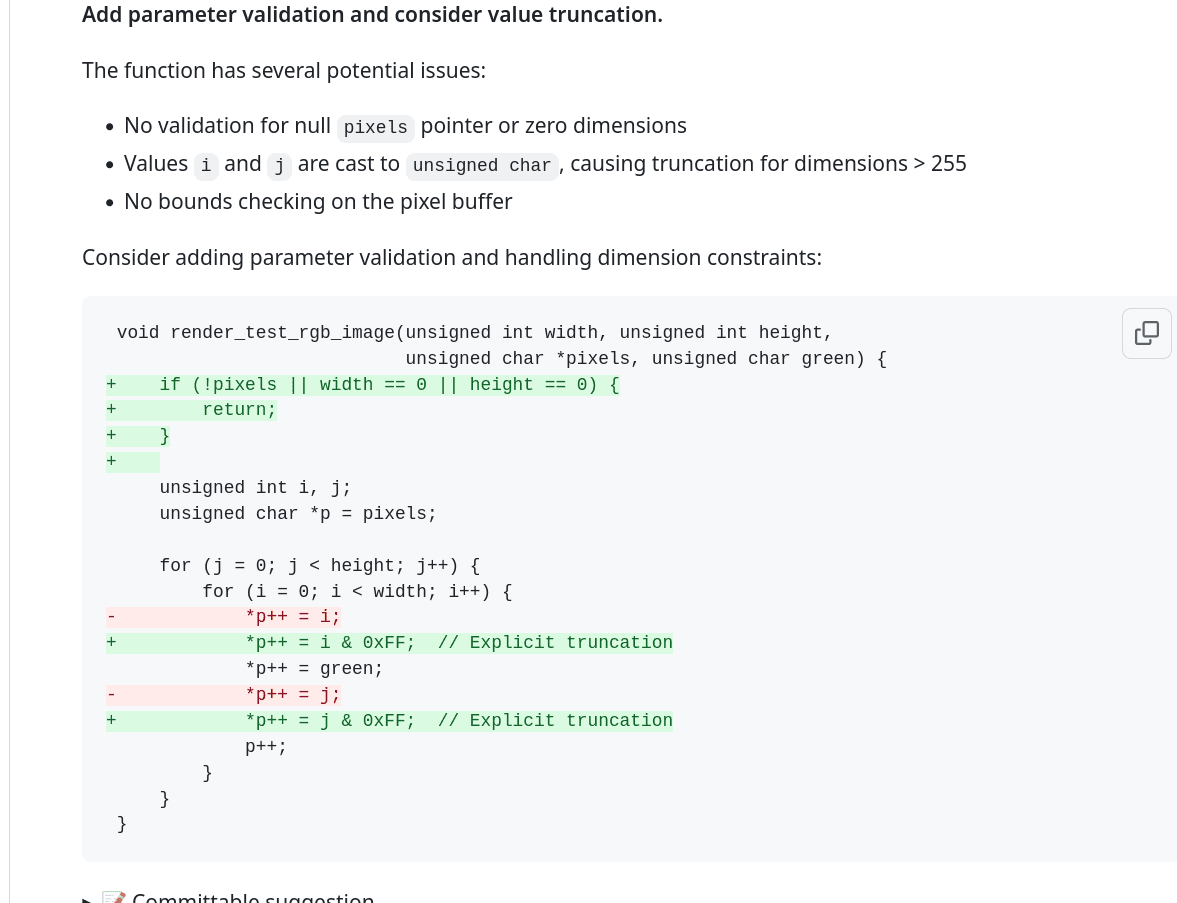 Navrhované úpravy kódu naprogramovaného v céčku