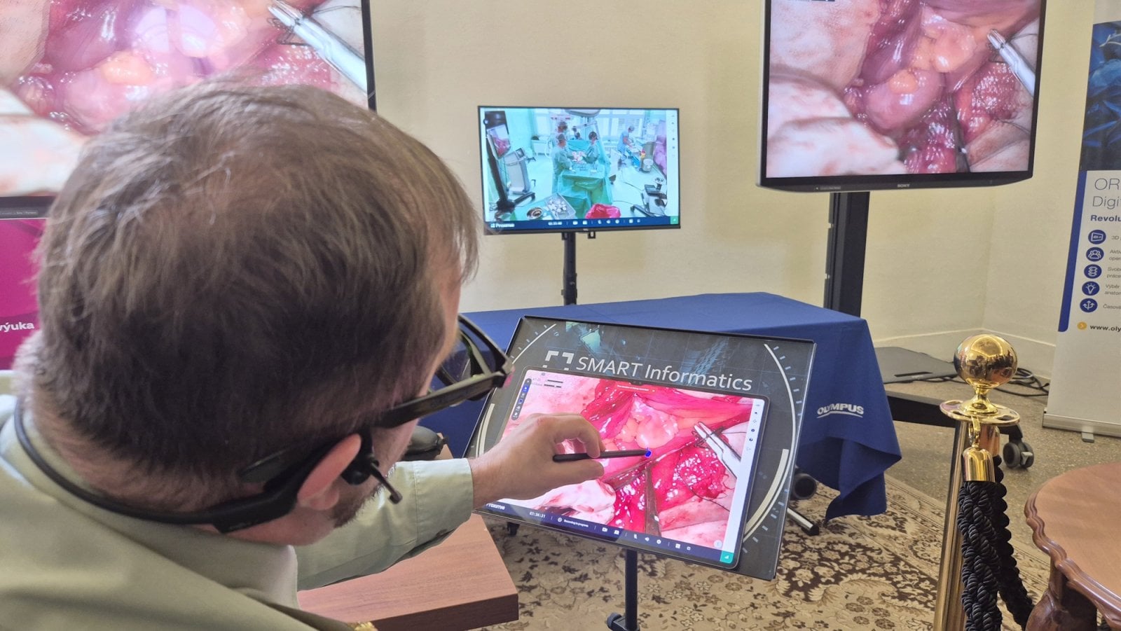 Telemedicína přes 5G ve Vojenské nemocnici Brno