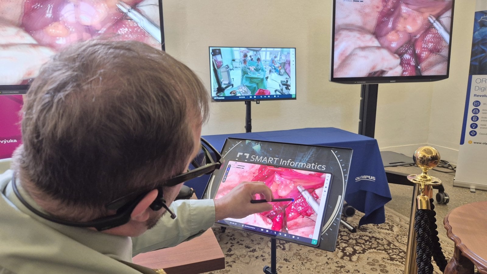 Telemedicína přes 5G ve Vojenské nemocnici Brno