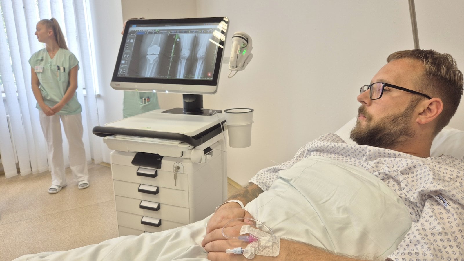 Telemedicína přes 5G ve Vojenské nemocnici Brno