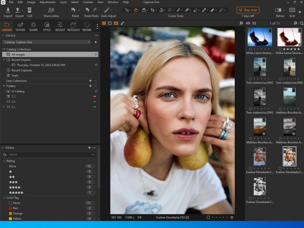 Capture One Pro program